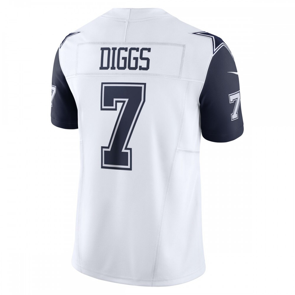 Trevon Diggs Dallas Cowboys Nike Vapor F.U.S.E. Limited Jersey - White-GridironStore